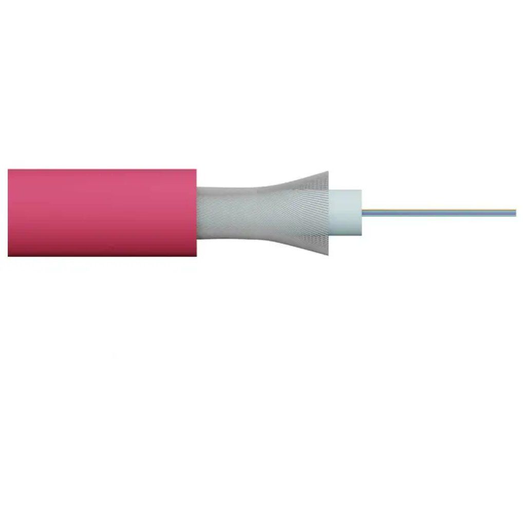 LINK Cavo fibra ottica LINK OM4 4 fibre antiroditore LSZH B2ca LINK Cavo fibra ottica LINK OM4 4 fibre antiroditore LSZH B2ca
