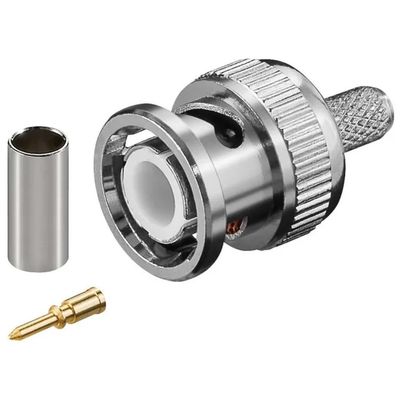 LINK Connettore BNC maschio a crimpare per cavo RG58/U LINK