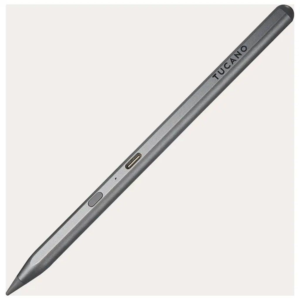 Tucano MASTY3SG Pencil 3 penna per tablet compatibile con iPad autonomia 50 h Bluetooth colore Grigio