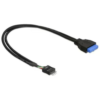 DeLOCK Cavo adattatore interno USB 3.0 19 pin a USB 2.0 8 pin, 45 cm DeLOCK Cavo adattatore interno USB 3.0 19 pin a USB 2.0 8 pin, 45 cm