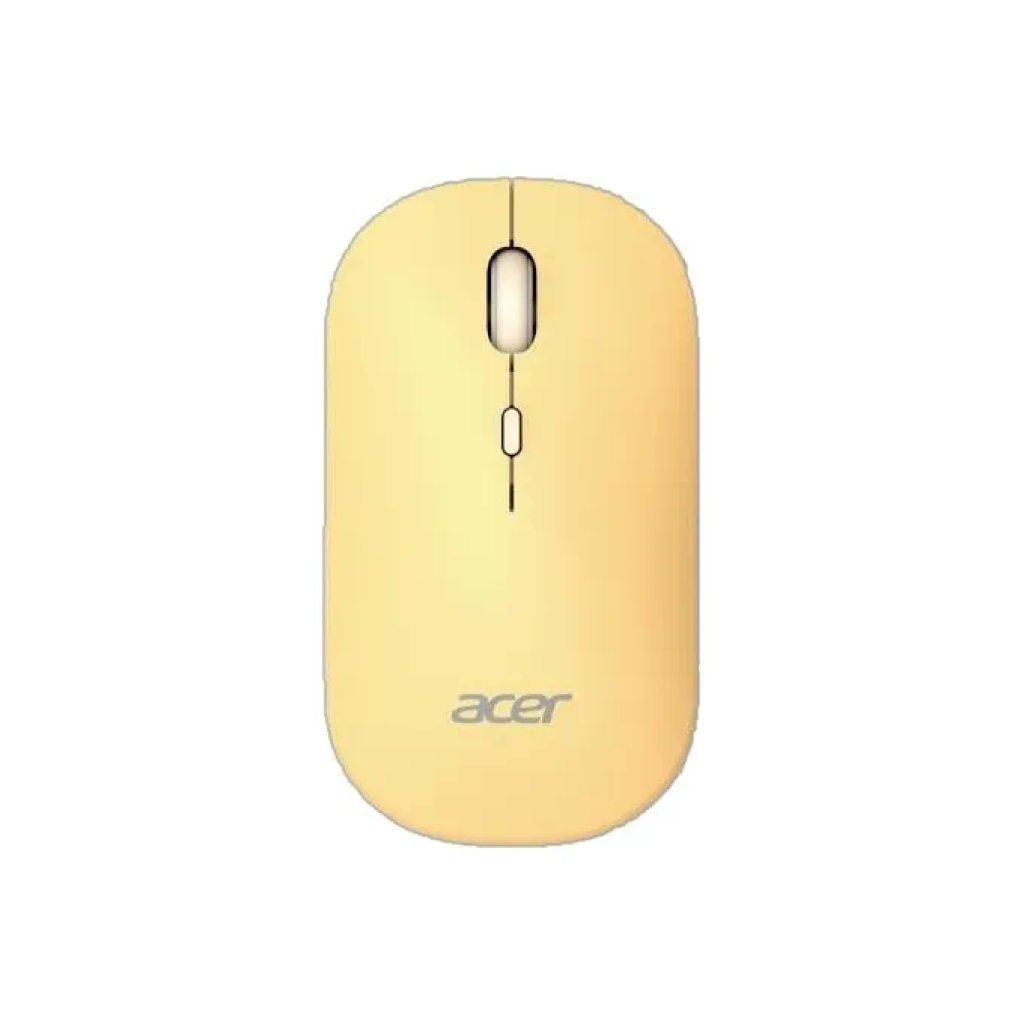Acer AMR130 Mouse Wireless Bluetooth 5.2, 1600 DPI, Giallo