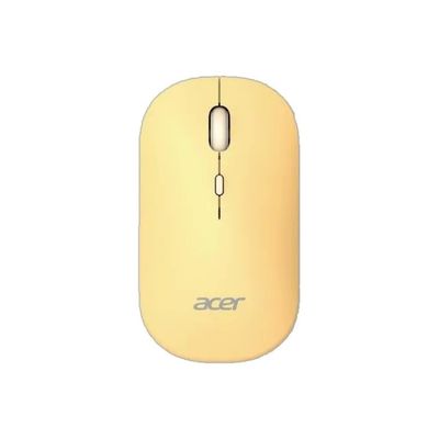 Acer AMR130 Mouse Wireless Bluetooth 5.2, 1600 DPI, Giallo Acer AMR130 Mouse Wireless Bluetooth 5.2, 1600 DPI, Giallo