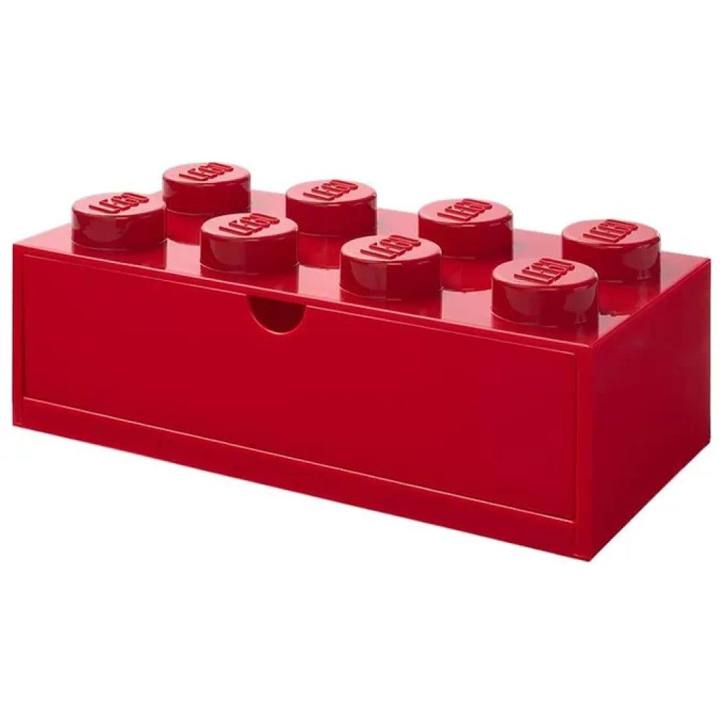 LEGO Room Copenhagen LEGO – Cassettiera impilabile blu con 8 pomelli LEGO Room Copenhagen LEGO – Cassettiera impilabile blu con 8 pomelli