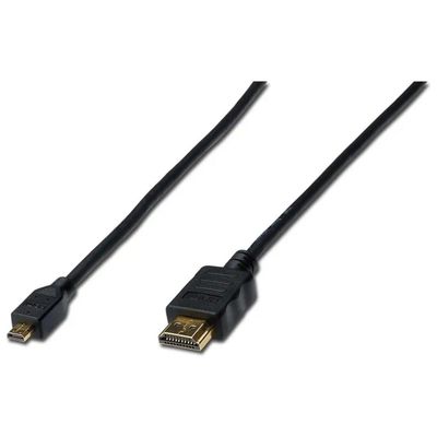 Assmann cavo Micro HDMI Tipo D a HDMI Tipo A, 1 m, nero Assmann cavo Micro HDMI Tipo D a HDMI Tipo A, 1 m, nero