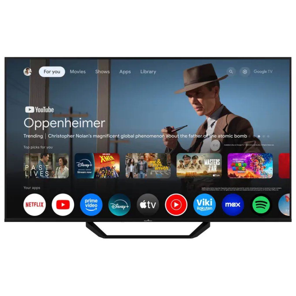 Smart Tech 50QG06K TV QLED 50" 4K UHD Google TV