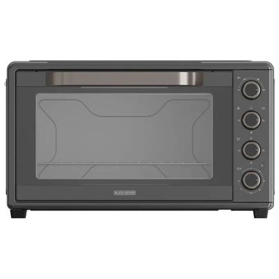 BLACK+DECKER BXOV6000E Forno Elettrico Ventilato 60 L, 2000 W, 15 Funzioni, Girarrosto, Grigio Antracite BLACK+DECKER BXOV6000E Forno Elettrico Ventilato 60 L, 2000 W, 15 Funzioni, Girarrosto, Grigio Antracite