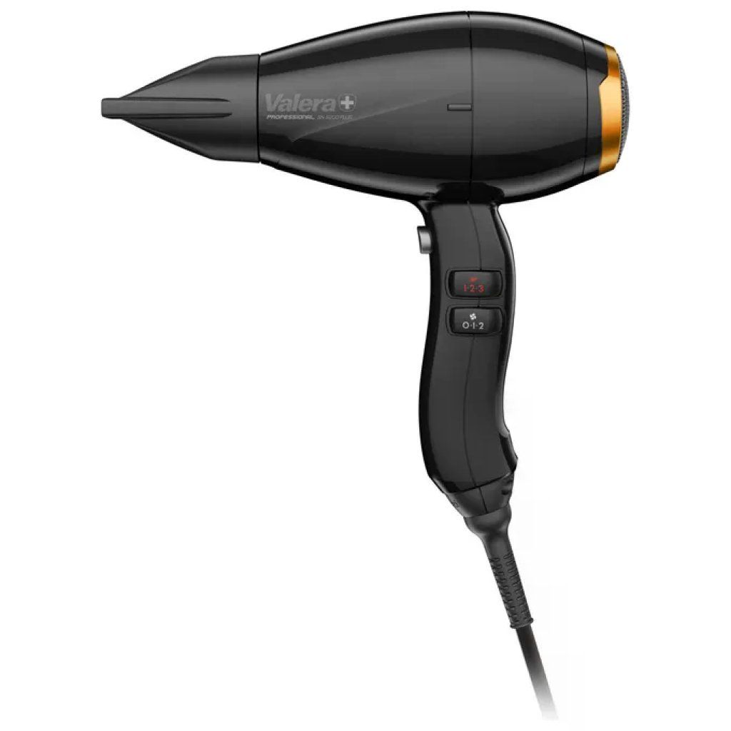 Valera Swiss Nano 9200 Plus RC Asciugacapelli Professionale 2100 W Nero e Oro Valera Swiss Nano 9200 Plus RC Asciugacapelli Professionale 2100 W Nero e Oro