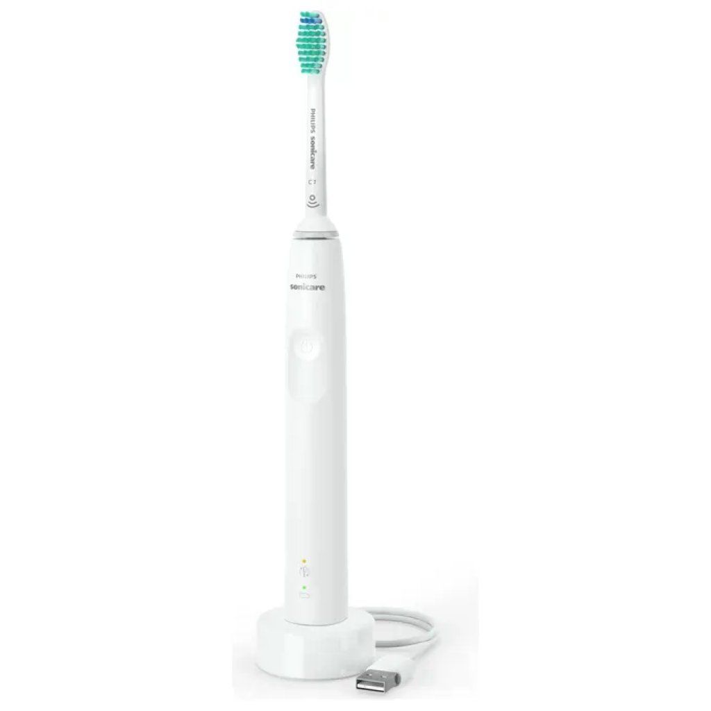 Philips Sonicare 3100 HX3671/13 Spazzolino Elettrico Sonico Bianco