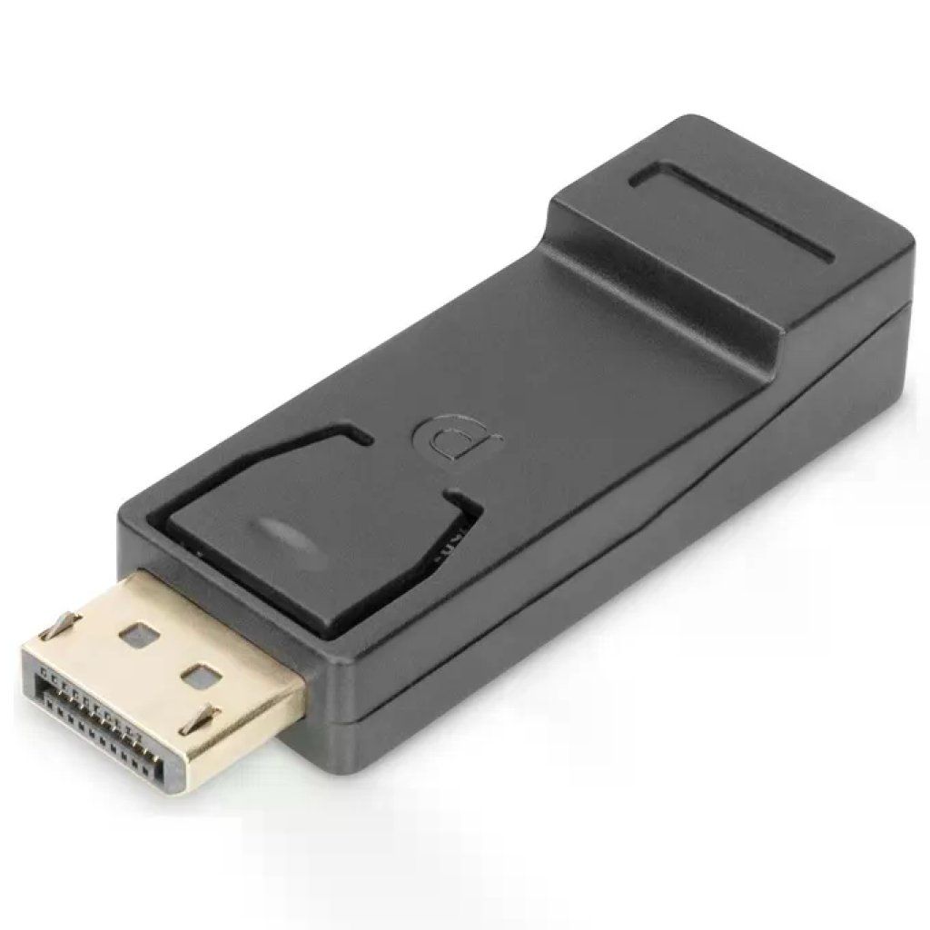 DIGITUS Adattatore DisplayPort a HDMI, Full HD 1080p, Nero