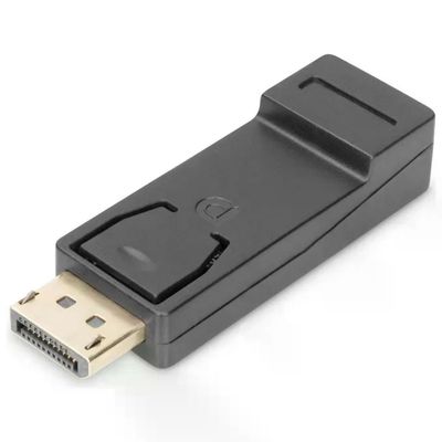 DIGITUS Adattatore DisplayPort a HDMI, Full HD 1080p, Nero DIGITUS Adattatore DisplayPort a HDMI, Full HD 1080p, Nero