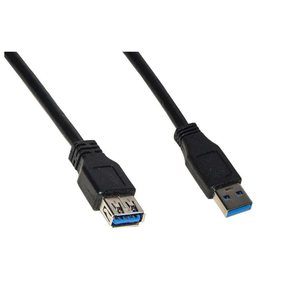 LINK LKCU3005LS – Prolunga USB 3.0 A maschio-femmina, 0,5 m, nera LINK LKCU3005LS – Prolunga USB 3.0 A maschio-femmina, 0,5 m, nera