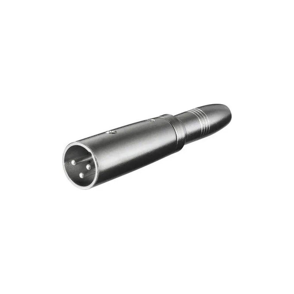 Wentronic Adattatore Audio XLR Maschio 3 Poli a Jack Femmina 6,35 mm Wentronic Adattatore Audio XLR Maschio 3 Poli a Jack Femmina 6,35 mm