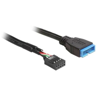 DeLOCK 83777 Cavo USB interno maschio-femmina, 60 cm DeLOCK 83777 Cavo USB interno maschio-femmina, 60 cm