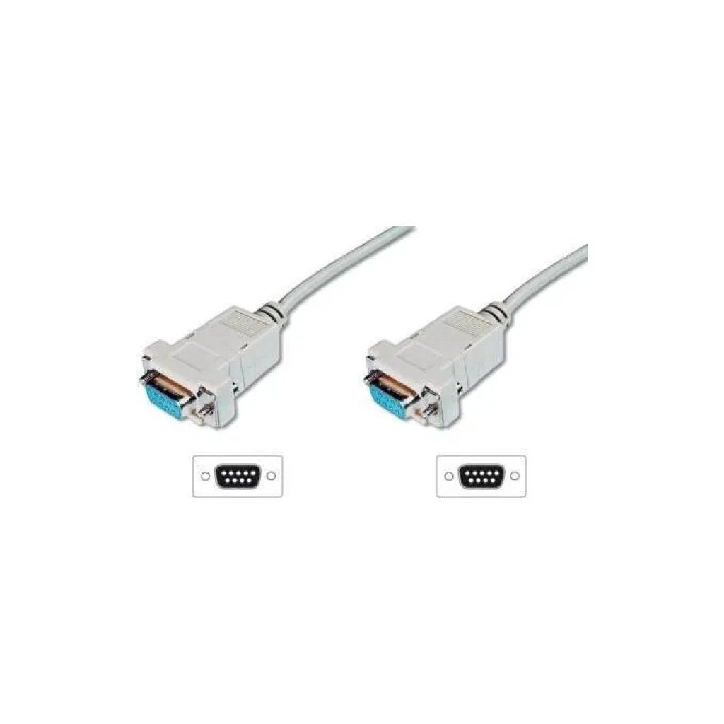 ASSMANN AK-610100-030-E Cavo seriale DSUB 9 pin, 3 m, grigio ASSMANN AK-610100-030-E Cavo seriale DSUB 9 pin, 3 m, grigio
