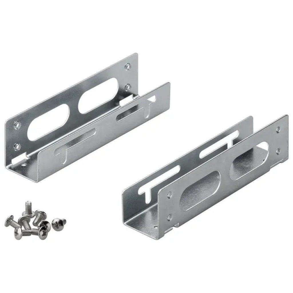 Goobay 93034 – Staffa di montaggio per HDD/SSD da 3,5"