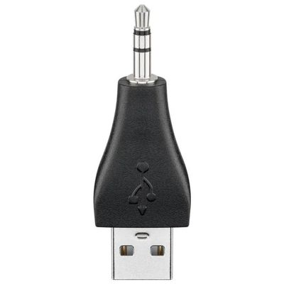 Wentronic adattatore USB-A maschio a jack audio da 3,5 mm maschio Wentronic adattatore USB-A maschio a jack audio da 3,5 mm maschio