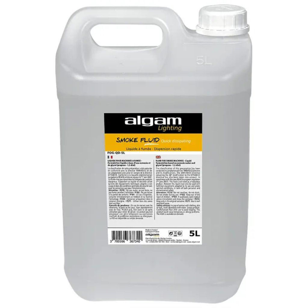 Algam Lighting Liquido per Macchina del Fumo 5 L – Dispersione Rapida Algam Lighting Liquido per Macchina del Fumo 5 L – Dispersione Rapida