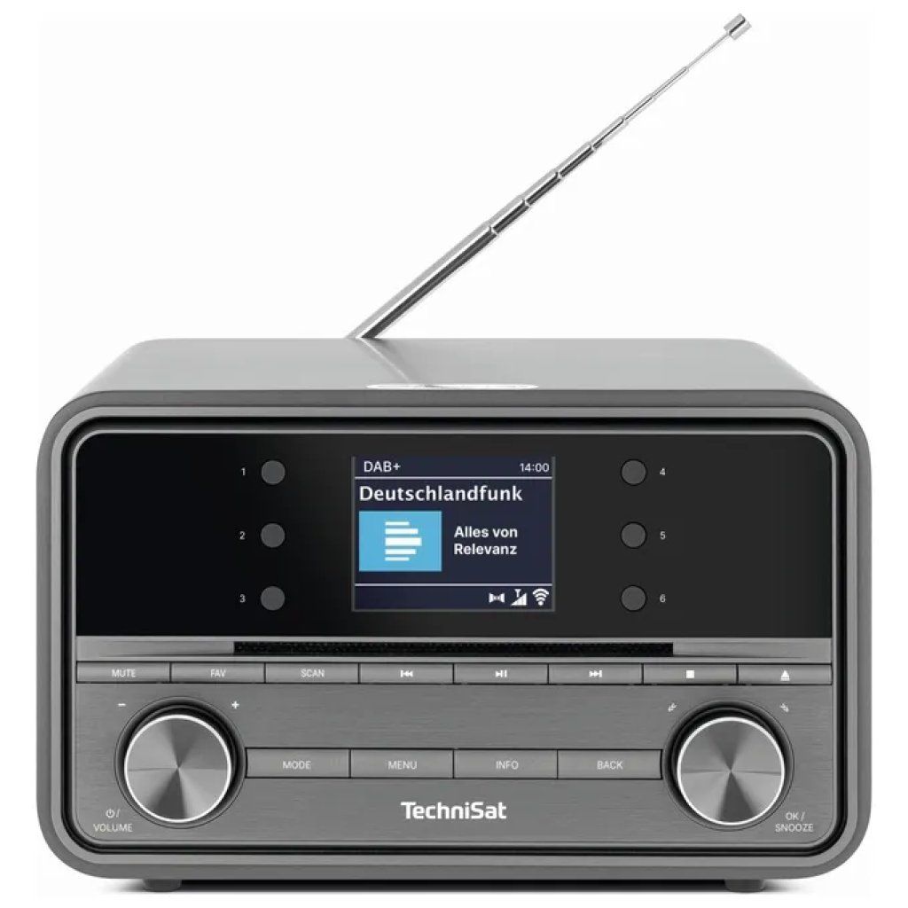 TechniSat 00005110 DIGITRADIO 587 Radio digitale DAB+ FM 20 W colore Antracite TechniSat 00005110 DIGITRADIO 587 Radio digitale DAB+ FM 20 W colore Antracite