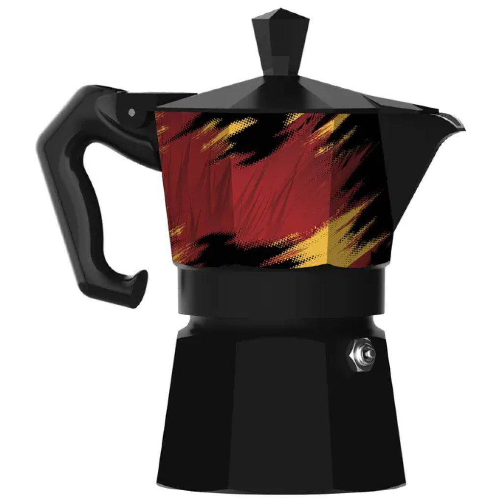 Bialetti 0005576 Moka Express Roma Moka 3 tazze colore Nero Rosso Oro Bialetti 0005576 Moka Express Roma Moka 3 tazze colore Nero Rosso Oro