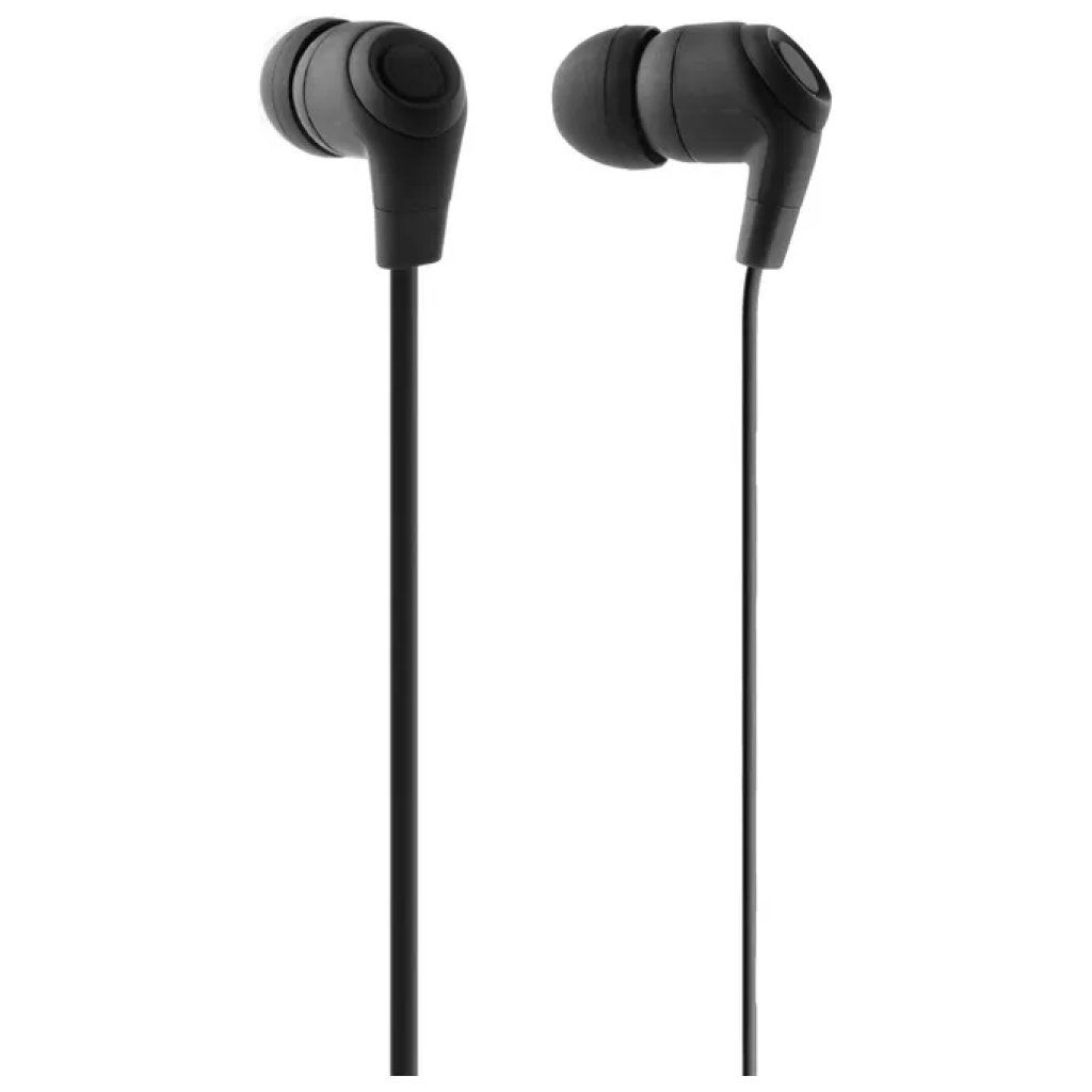 Link LK11N Auricolari Stereo con Microfono, Jack 3,5 mm, Nero Link LK11N Auricolari Stereo con Microfono, Jack 3,5 mm, Nero