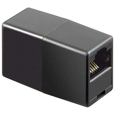 DIGITUS Goobay 50260 Accoppiatore RJ45 Femmina-Femmina 8P8C Nero DIGITUS Goobay 50260 Accoppiatore RJ45 Femmina-Femmina 8P8C Nero