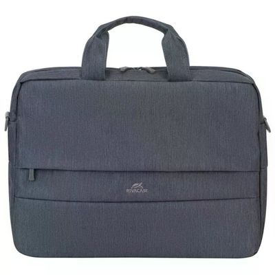 RIVACASE Borsa antifurto per notebook fino a 15,6 pollici, grigio scuro