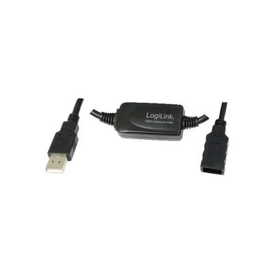 LogiLink prolunga USB 2.0 maschio-femmina con amplificatore, 15 m LogiLink prolunga USB 2.0 maschio-femmina con amplificatore, 15 m