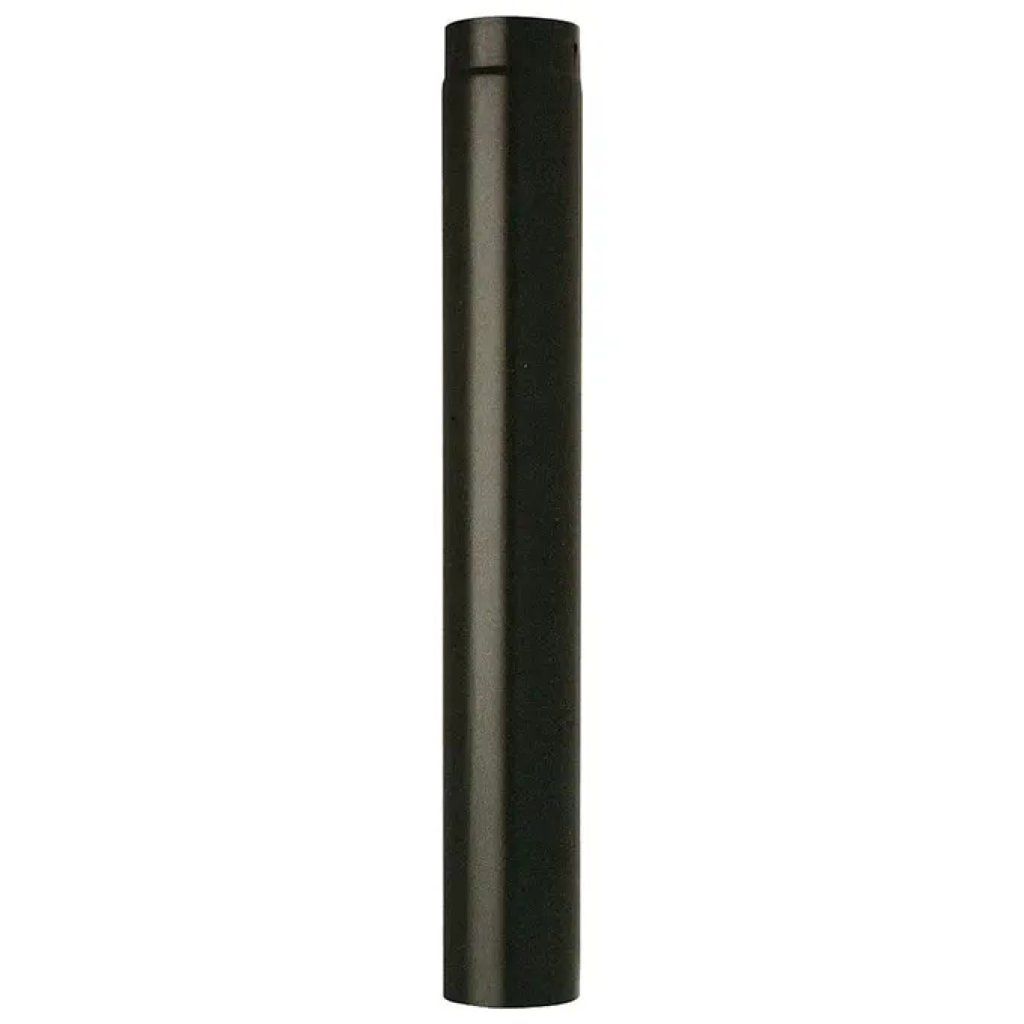 SAVE FUMISTERIA Tubo smaltato nero opaco per fumisteria 13 cm – 100 cm