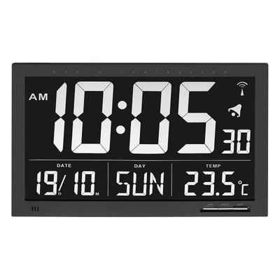 TFA-DOSTMANN TFA Dostmann 60.4505 Orologio Digitale Radiocontrollato XL Nero