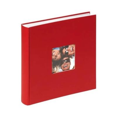 Walther Design Fun Album Fotografico Rosso 30 × 30 cm, 100 Pagine