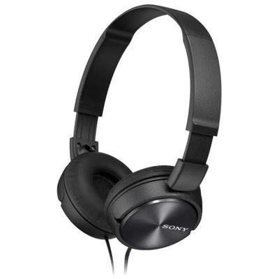 Sony MDR-ZX310AP Cuffie On-Ear Pieghevoli con Microfono, Nero Sony MDR-ZX310AP Cuffie On-Ear Pieghevoli con Microfono, Nero