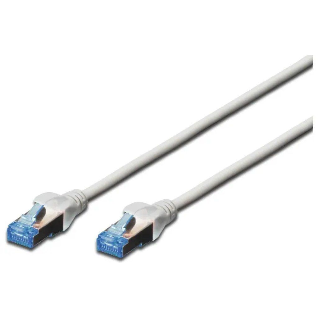 Assmann Cavo Ethernet Cat5e schermato RJ45, 3 m, grigio Assmann Cavo Ethernet Cat5e schermato RJ45, 3 m, grigio