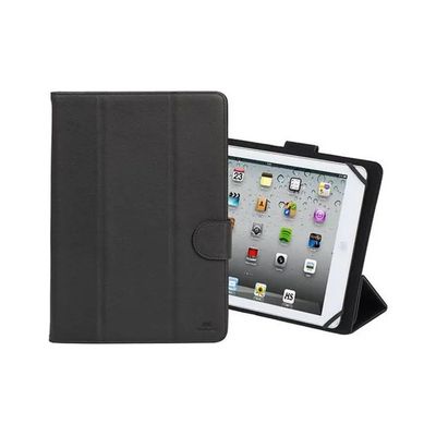 RIVACASE Custodia Nera in Similpelle per Tablet da 10,1"