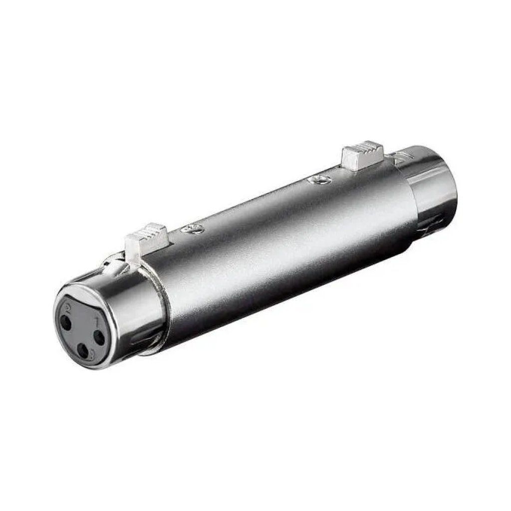 Wentronic Adattatore Audio XLR 3 Poli Femmina-Femmina