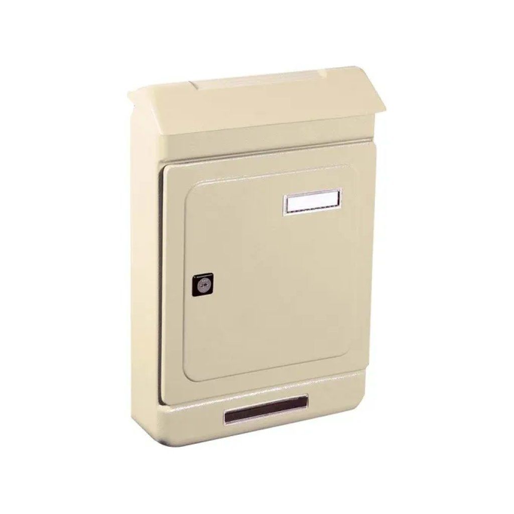 Alubox Uno-T Maxi Cassetta Postale Avorio in Acciaio