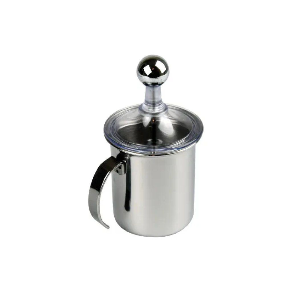 Montini Guerino Cappuccinatore in Acciaio Inox, 3 Tazze
