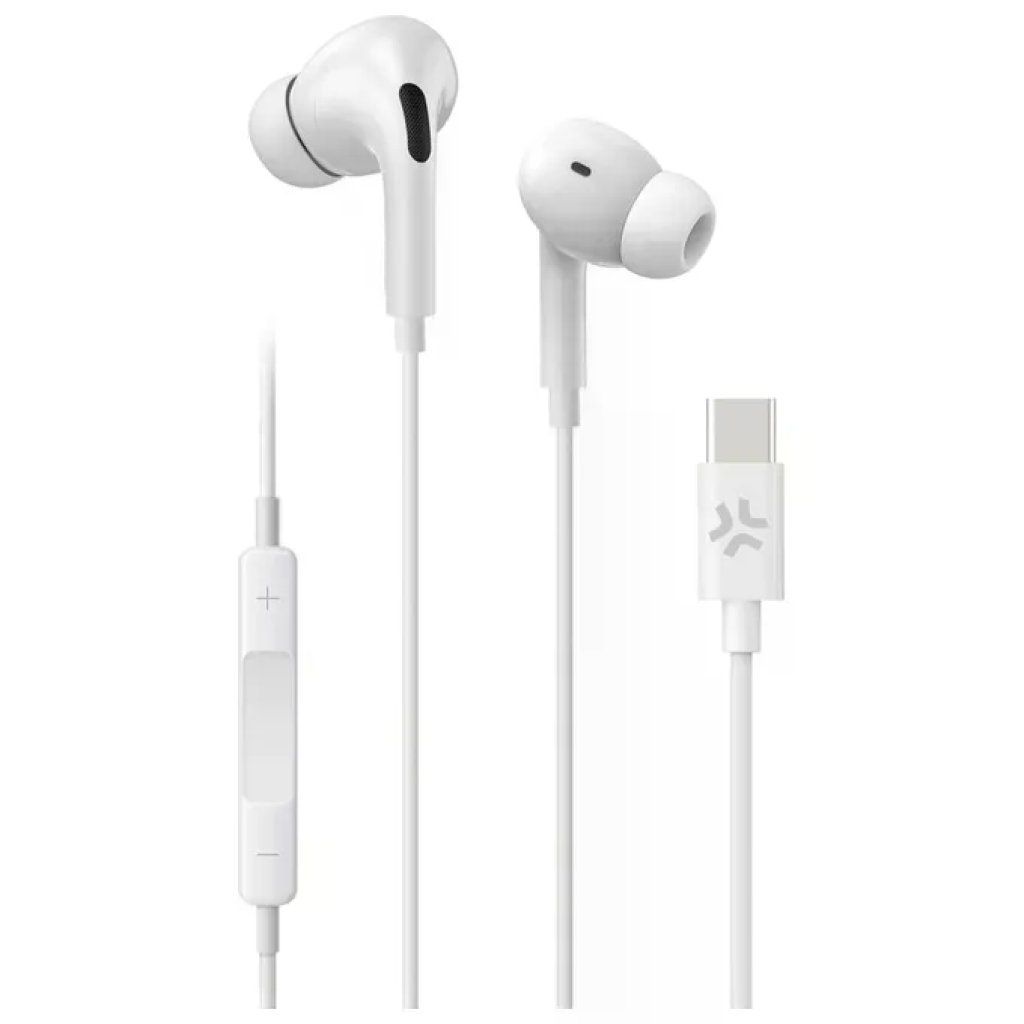 Celly UP1200 Auricolari In-Ear USB-C Bianchi Celly UP1200 Auricolari In-Ear USB-C Bianchi