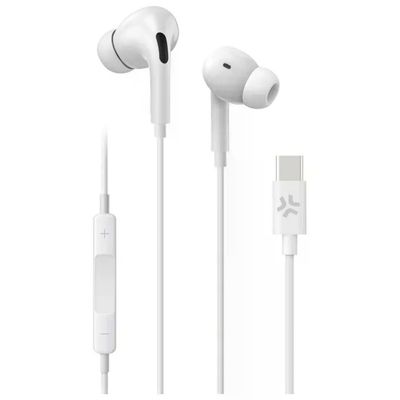 Celly UP1200 Auricolari In-Ear USB-C Bianchi