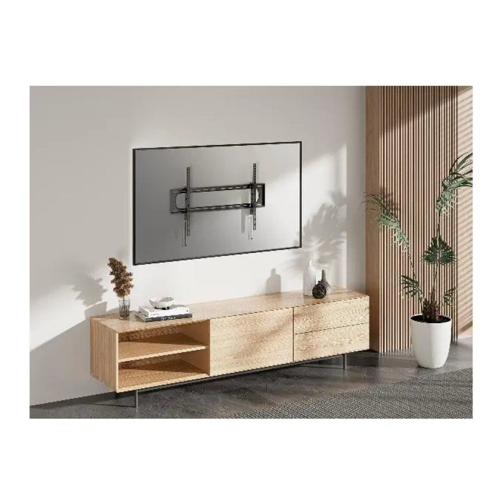 CONCEPTRONIC Equip 650339 Supporto TV da Parete Inclinabile 60–120″, 120 kg, VESA 900×600 mm, Nero