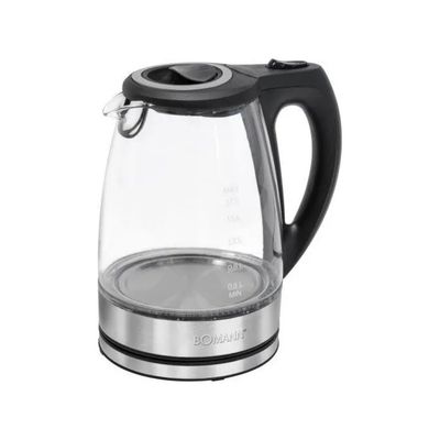 Bomann WKS 6032 G CB Bollitore Elettrico 1,7 Litri Trasparente 2200W Bomann WKS 6032 G CB Bollitore Elettrico 1,7 Litri Trasparente 2200W