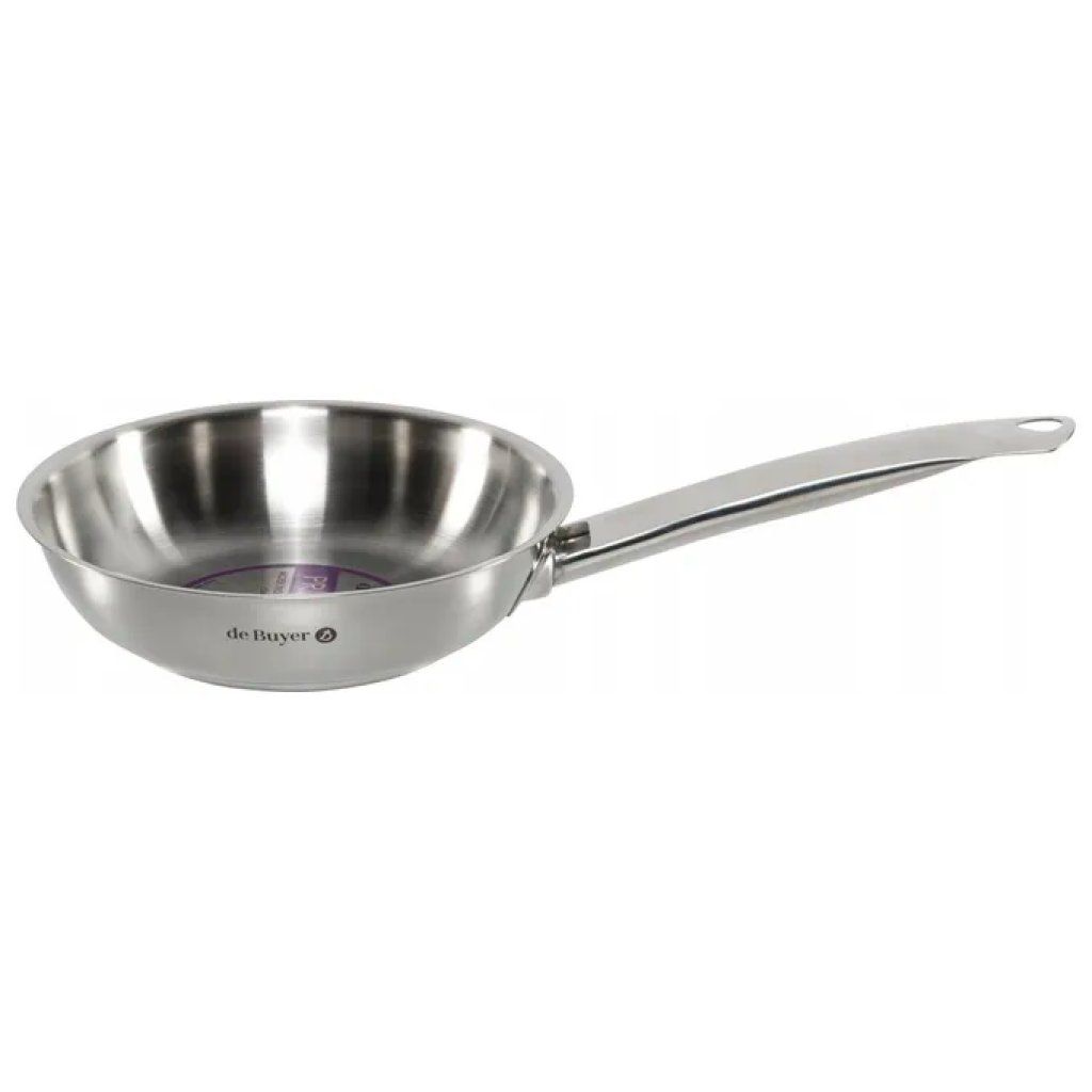 De Buyer PRIM'APPETY Padella in Acciaio Inox 20 cm De Buyer PRIM'APPETY Padella in Acciaio Inox 20 cm