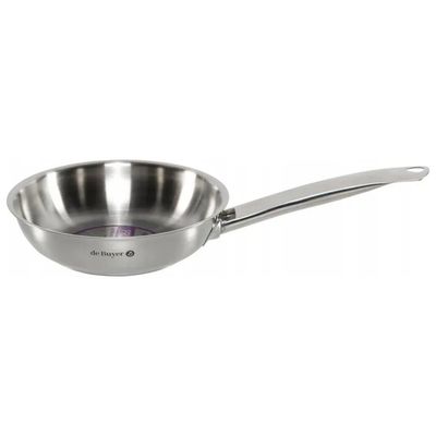De Buyer PRIM'APPETY Padella in Acciaio Inox 20 cm