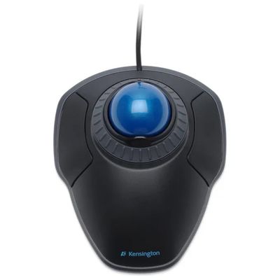 Kensington K72337EU Orbit Trackball con Rotella di Scorrimento Ottico Ambidestro USB Cablato 2 Pulsanti