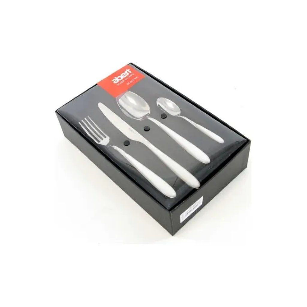 Abert MASTERB Set di Posate 24 Pezzi Bianco Abert MASTERB Set di Posate 24 Pezzi Bianco