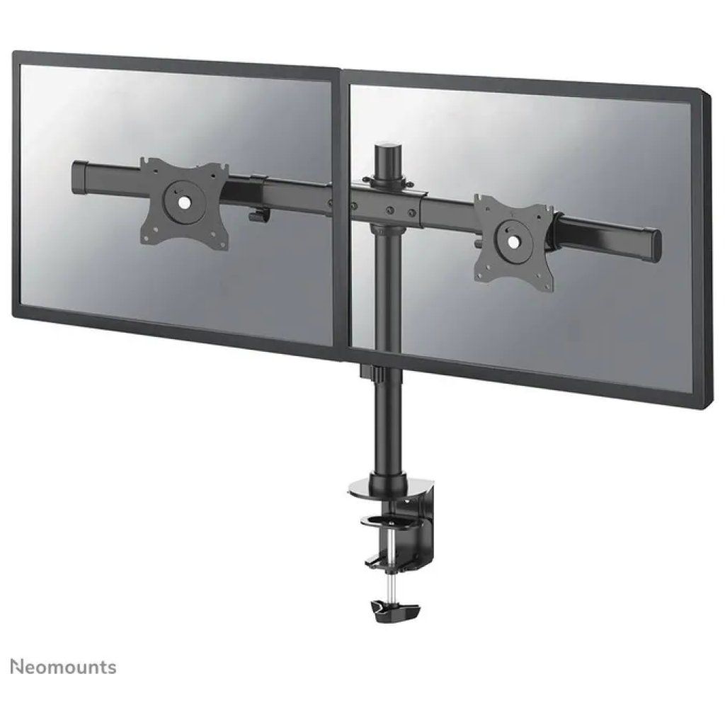 NEWSTAR Neomounts FPMA-DCB100DBLACK – Braccio per 2 Monitor fino a 27″, Nero NEWSTAR Neomounts FPMA-DCB100DBLACK – Braccio per 2 Monitor fino a 27″, Nero