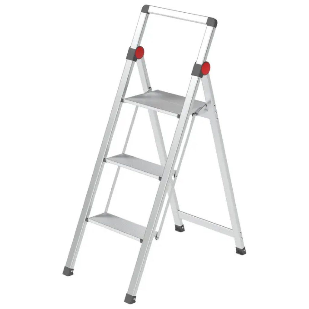 Gierre Mini Slimstep BS301 – Sgabello in alluminio a 3 gradini