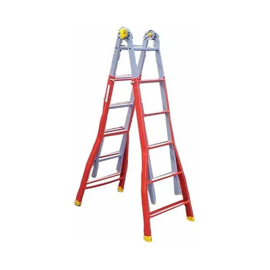 GIERRE Scala Multiuso in Acciaio Gigante 5+5 Gradini GIERRE Scala Multiuso in Acciaio Gigante 5+5 Gradini