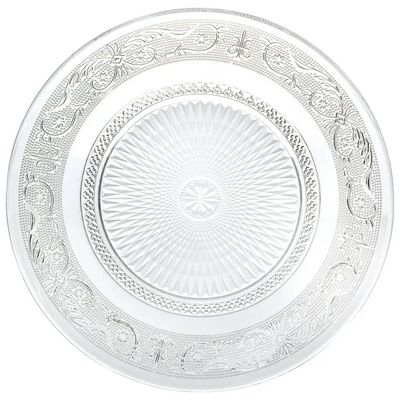 VDE TIVOLI 1996 Set di 3 Piatti Piani in Vetro Imperial 29 cm