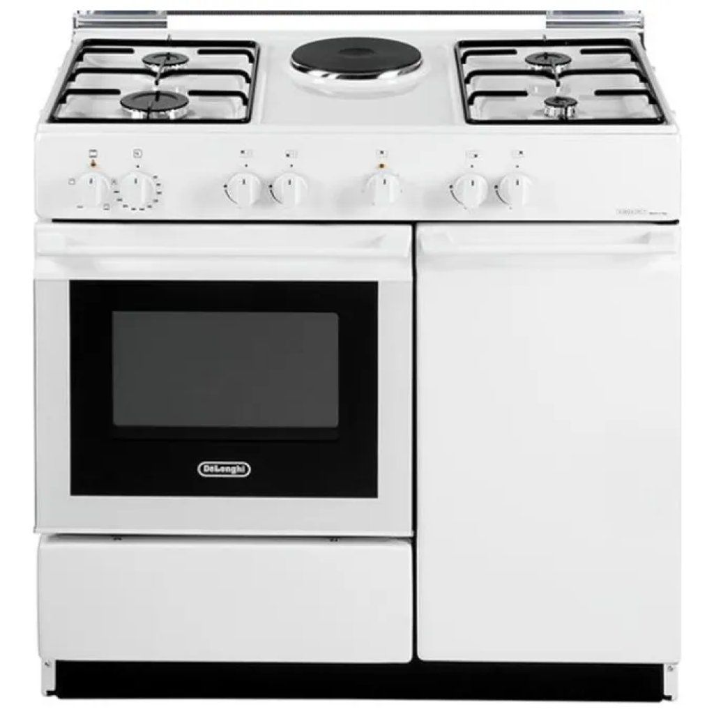 SEW De'Longhi EW8541NEDM Cucina Libera Installazione Combi 4 Fuochi Gas 1 Piastra Elettrica Forno