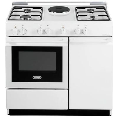 SEW De'Longhi EW8541NEDM Cucina Libera Installazione Combi 4 Fuochi Gas 1 Piastra Elettrica Forno